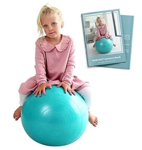 Sensory Peanut Ball Kids Children Autism Therapy Calming Exer Book & Pump Incl