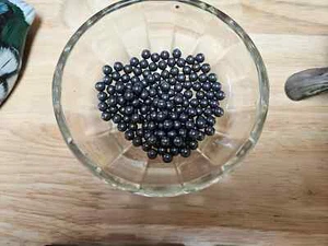 .22 cal .218" 16 grain swaged soft lead round ball pellets 150 350 or 750 ct - Picture 1 of 3