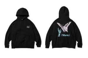 NEU Halsey X Verdy manischer Hoodie schwarz Mädchen Don't Cry Limited Edition Pullover - Bild 1 von 2