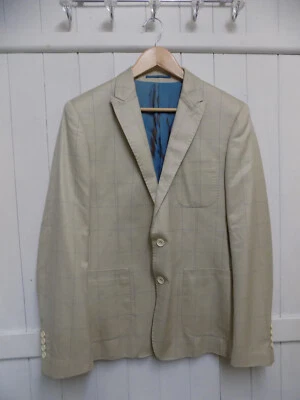 Blazer para hombre Bernard Weatherill Saville Row London 100 % lana panel ventana 40"R Foto 1 de 4