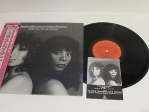 Barbra Streisand / Donna Summer No More Tears 10SP443 JAPAN LP OBI Vinyl S066 - Picture 1 of 5