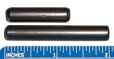 Pasadores de 19/64" para postes de cama plana de gancho, pasadores de acero macizo (1-1/4" o 2") Foto 1 de 2