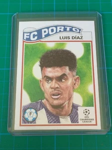 Topps UCL Living Set LUIS DIAZ #420 FC PORTO Limited Edition LUIS DÍAZ LIVERPOOL - Picture 1 of 2