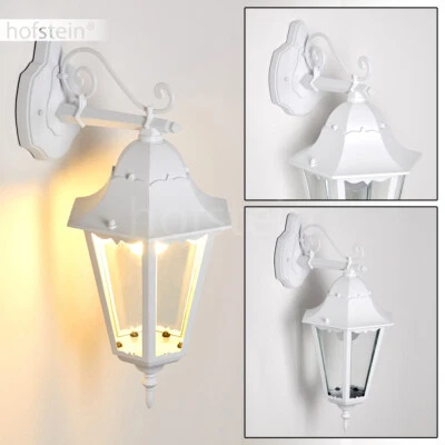 HOFSTEIN lampade bianche cortile terrazze veranda vetro giardino esterno parete illuminazione classica