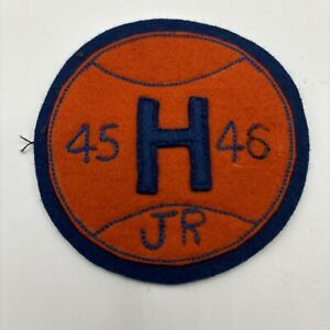Hershey High School Jr Baseball 1945-46 cloth patch Rare Hershey Pa Pennsylvania