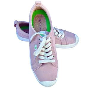 Women's Unisex Cariuma OCA Low Canvas Natural Rubber Sneaker Rose SIze 10.5 - Picture 1 of 5