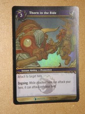 World of Warcraft TCG - Onyxia's Lair Treasure Pack - Thorn in the Side 08 Foil