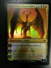 MTG FOIL Nicol Bolas, Planeswalker Conflux Mythic Rare Excellent Condition