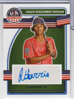Jason Harris Jr 2023 Panini USA Stars and Stripes Auto #ADPS-JH 090723NPCD72 - Image 1 of 2