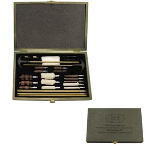 Reinigungsset Multikaliber Holzbox Universale Waffenreinigungsset Waffenpflege - Bild 1 von 3