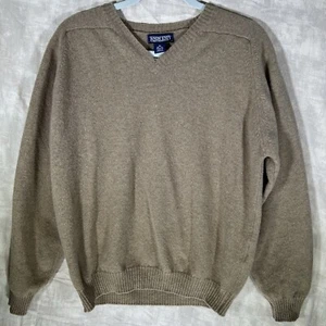 Suéter de Lana Lands End Scotland De Colección Para Mujer’s M En Tostado/Marrón Claro Súper Cálido - Imagen 1 de 6