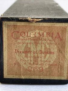 Columbia Word Roll 969 Dreamer of Dreams Piano Roll Marimba Waltz Player - Picture 1 of 4