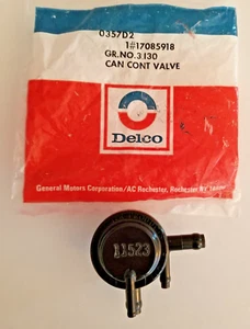 NOS 82-87 GM 17085918 Delco Canister Purge Valve 3.8L, 4.1L, 4.3L, 5.0L, 5.7L - Picture 1 of 10
