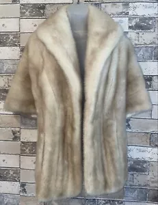 La Belle Furs Stola/Schal - Emba American Nerz/Turmalin/Natur hellbeige CM - Bild 1 von 12