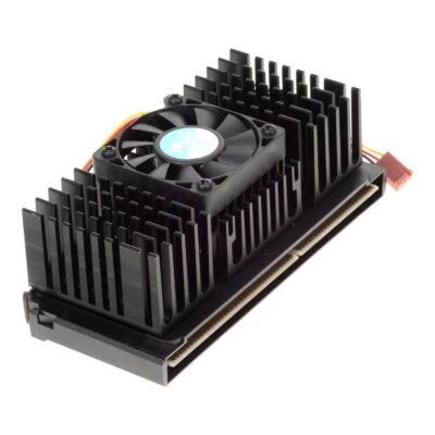 Processor Cpu INTEL PENTIUM II SL2HD 233MHz SLOT1 With Cooler - Image 1 of 2