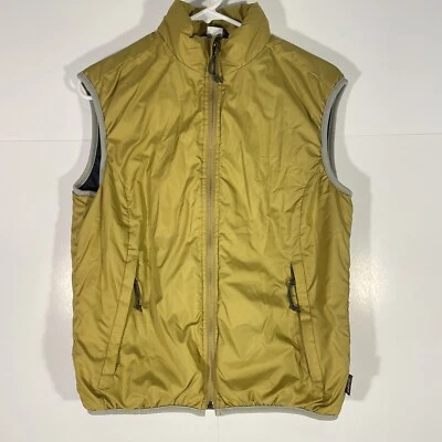 Mountain Equipment Co-Op Primaloft Down Vest Women's Medium Mustard Green - Image 1 of 4