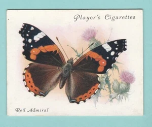 MARIPOSAS - JUGADORES - TARJETA GRANDE NO. 20 - EL ALMIRANTE ROJO - 1934 - Imagen 1 de 2