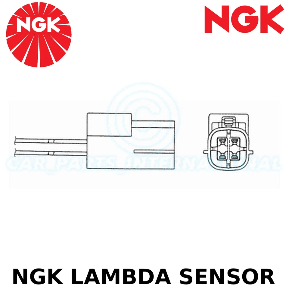 Ngk Lambdasonde (Sauerstoff O2) - 4 Kabel - Stk Nein : 95452, Teil OZA554-N10 - Bild 1 von 1