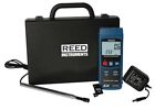 REED Instruments R4500SD-KIT Data Logging Hot Wire Thermo-Anemometer with Power
