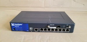 Juniper SRX210H-POE 8-Port Gigabit Router + SRX-MP-1SFP - Picture 1 of 4