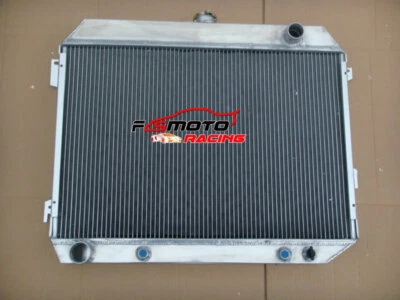 4 Row Aluminum Radiator For 63-69 Dodge Charger 1968-1972 Plymouth GTX 71 70 - Image 1 of 4