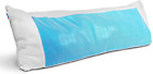 Cooling - Extra Firm Full Shredded Memory Foam Body Pillow W/cooling Gel, Suppor
