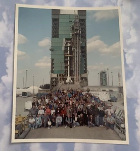 Official Lockheed Martin Photograph - Final Launch Team Picture 2005 Kodak Paper - Picture 1 of 5