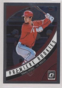 2018 Panini Donruss Optic Premiere Rookies Shohei Ohtani #PR4 Rookie RC