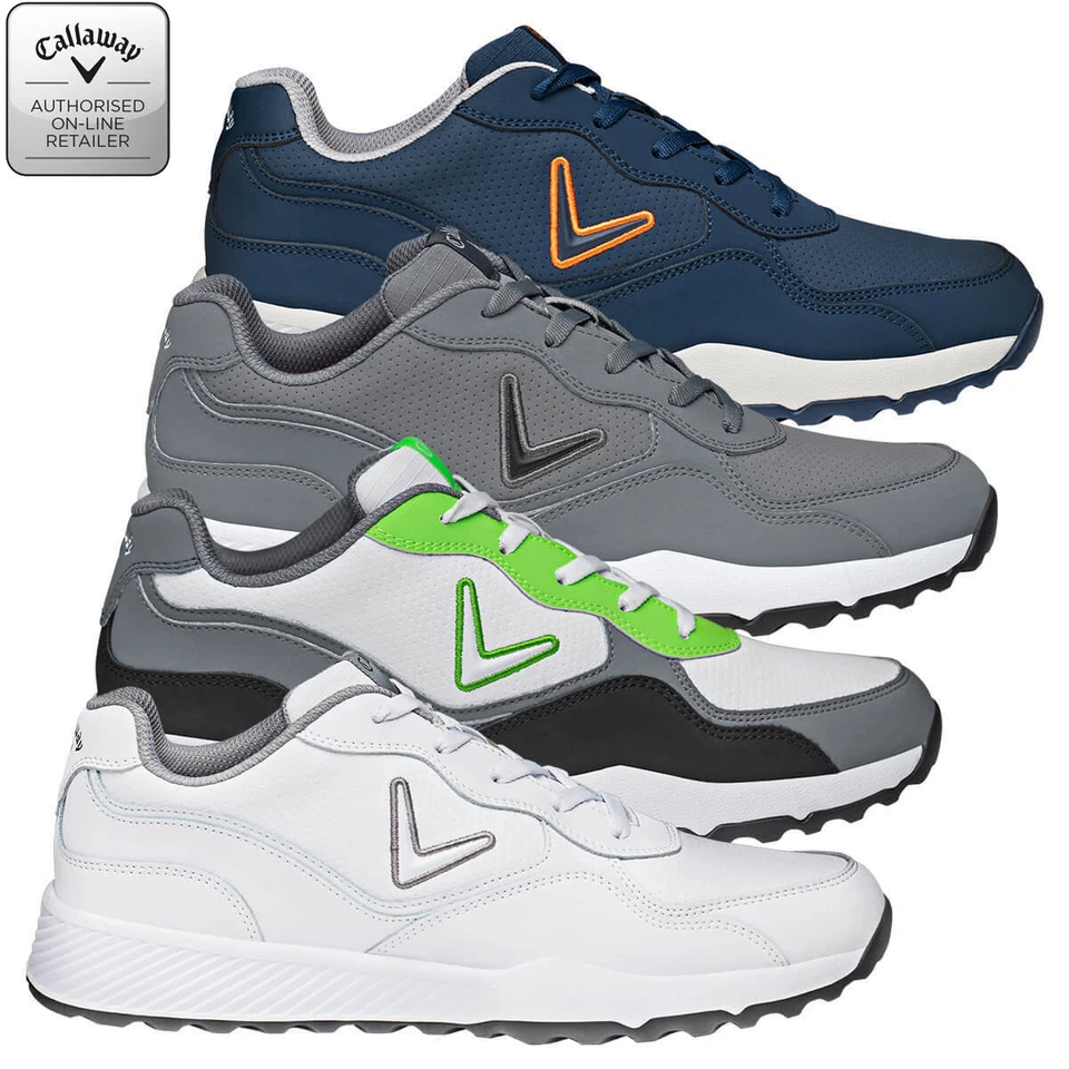 Zapatos de golf Callaway THE 82' M587 (Reino Unido 7-Reino Unido 13) impermeables y sin clavos Foto 1 de 1