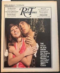 Radio Times Magazine 23-29 Jan 1971 Cilla Black Frankie Howerd Cover Mike Pratt - Picture 1 of 3