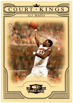 2008-09 Donruss Threads #CK-55 OJ Mayo - Diamond Kings FREE SHIPPING! - Image 1 of 2