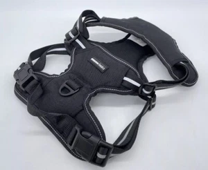 No-Pull Hundegeschirr verstellbar reflektierend gepolstert Amazon Basic XL schwarz kostenlos P&P - Bild 1 von 9