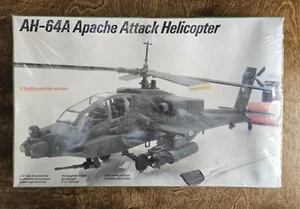 Testors Italeri AH-64A Apache Attack Helicopter Plastikmodellbausatz im Maßstab 1:72 NEU - Bild 1 von 6