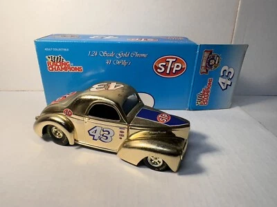 Racing Champions 1941 Willys Gold Chrome Richard Petty 1:24 Diecast (MALA PINTURA) Foto 1 de 4