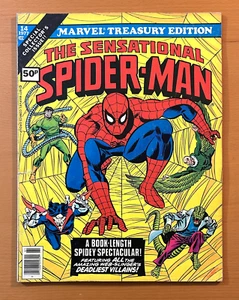 Marvel Treasury Edition #14 Sensational Spider-Man (Marvel 1977) FN+ Bronze Age - Picture 1 of 6