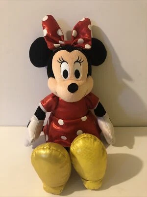 Disney Ty Minnie Mouse rojo brillante 12” pre amado... pero queda mucho amor... limpio" Foto 1 de 4