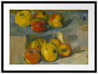 Paul Cézanne - Pommes, Cadre & Passe-Partout