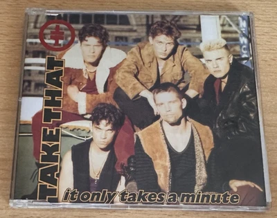 Take That ‎– It Only Takes A Minute  (Maxi CD) - 90s Pop - Boyband Cult - Bild 1 von 4