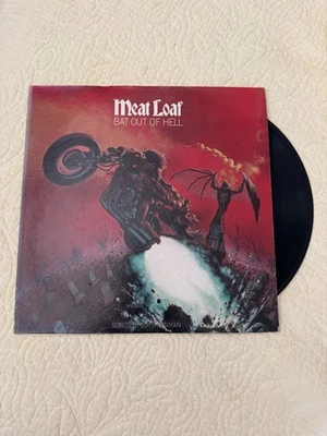 Meat Loaf ‎' Bat Out Of Hell ' Vinyl LP Album US 1977 PE 34974 ROCK Epic Foto 1 de 4