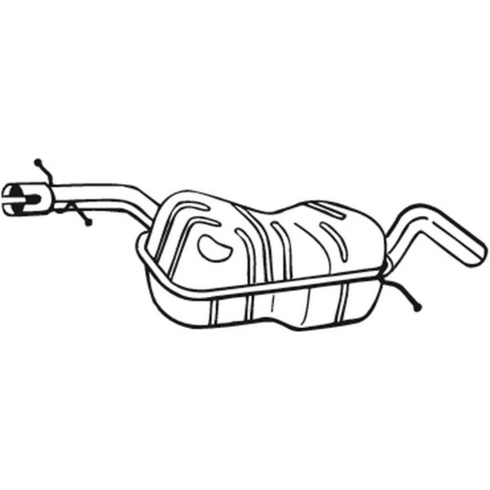 BOSAL Silencieux Central Silencieux Pour VW Golf V Variant 1K5 AJ5 1K2 - Photo 1/1