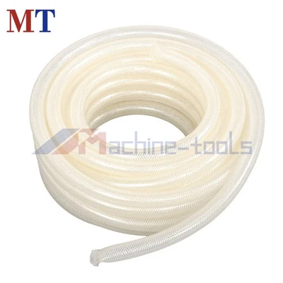 3/4" ID x 1" OD 50ft Clear Braided PVC Hose, Heavy Duty Flexible - Image 1 of 4