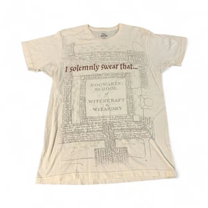 Harry Potter Hemd Herren Large Universal Studios Zauberer - Ich schwöre feierlich Hogwarts - Bild 1 von 9