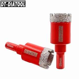 2pcs 25-50mm Diamond Triangle Core Bits Drilling Cutter Hole Saw Ceramic Tiles - Picture 1 of 19