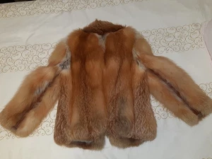 PELZJACKE KANADISCHER ROTFUCHS GR. 36 - Bild 1 von 7