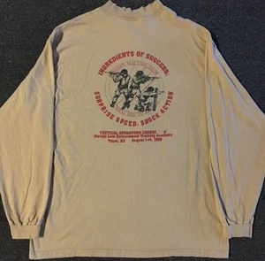 Camisa De Colección Años 90 Navajo Aplicación de la Ley Operador Táctico Desteñida XL Policía Policía Ejército - Imagen 1 de 11