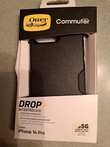 OtterBox Apple iPhone 14 Pro Commuter Case - Black - Photo 1 sur 2