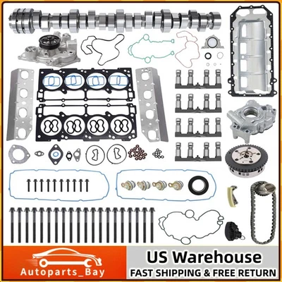 Non-MDS Camshaft Lifters Kit For Dodge Durango Jeep Grand Cheroke 5.7L Hemi V8 - Imagem 1 de 4