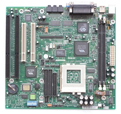 Socket 7 motherboard - TriGem  Delhi-III - Apollo MVP3 - ATX!!! - TESTED - Image 1 of 2