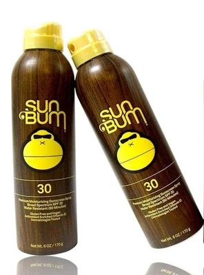 (Paquete de 2) Loción en spray protector solar hidratante Sun Bum Original 6 oz. Exp: 08/2026 Foto 1 de 4