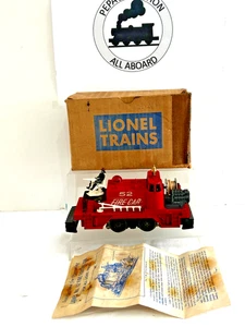 Lionel #52 ~1 Feuerwehrauto motorisiert ~w~ FEUERWEHRMANN-BLT-58-61-OB-LK/N - Bild 1 von 6